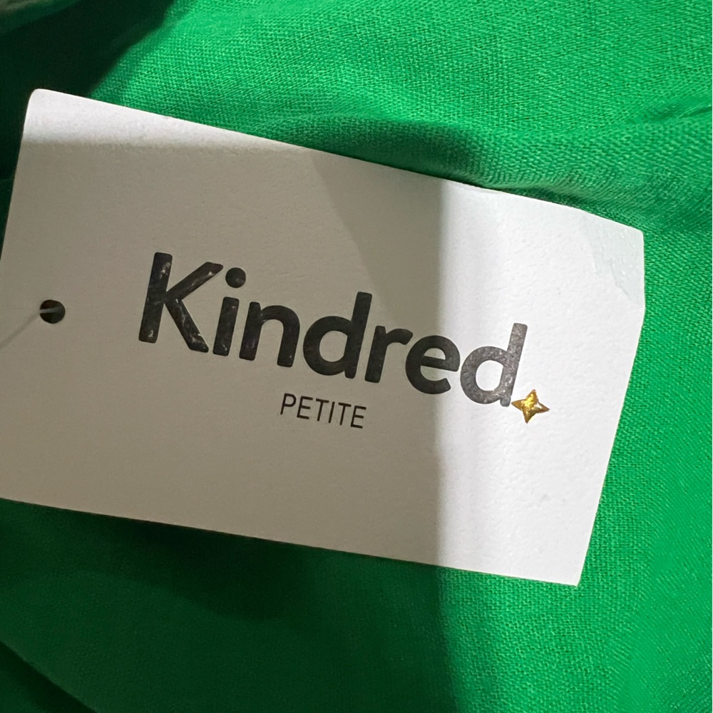 Kindred green off shoulder maxi dress with embroidered details. - Picture 4 of 5